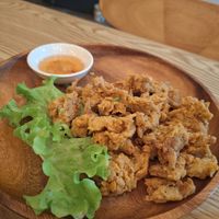 Popcorn chicken at Veganize Bohol in Tagbilaran