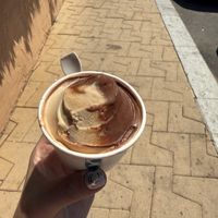 Dark chocolate and hazelnut   at Dodò Gelato in Ibiza