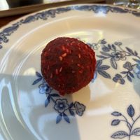 Raspberry balls   at Konsthallen in Stockholm