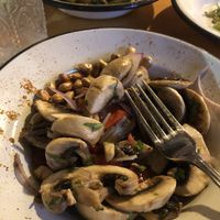 Crudo mushroom plate  at Aji Limo  in Haleiwa