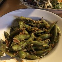 Spicy Edamame   at Aji Limo  in Haleiwa