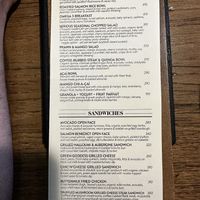 Menu  at Luka - Bangkok in Bangkok