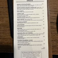 Menu  at Luka - Bangkok in Bangkok