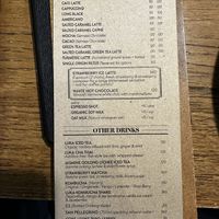 Menu  at Luka - Bangkok in Bangkok