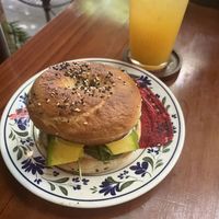 avocado sandwich and orange juicee  at Buttercup by Rosie's Cafe  in Hoi An