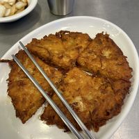 Pancake  at Kwangjang Market in Seoul