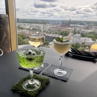   at Skyline Bar - Radisson Blu in Riga