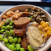Vegan bowl at PMI - Natoo in Mallorca