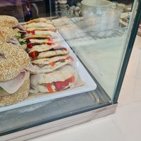 Vegan sandwich with veggies at PMI - Natoo in Mallorca