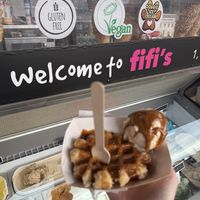   at Fifi's Ice Cream in Skegness