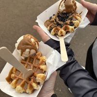   at Fifi's Ice Cream in Skegness