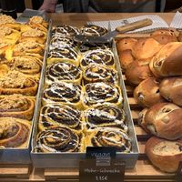 Vegane Mohnschnecken  at mel & koffie - Taborstrasse in Vienna