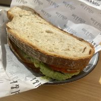 Avocado and tomato sandwich   at mel & koffie - Taborstrasse in Vienna