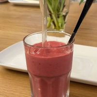 Veganer Himbeersmoothie at Rabea's Cafe in Rietberg