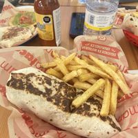 Veganized burritoos  at Mamataco Cantina  in Burgos