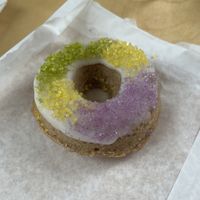 Mardi Gras Donut  at Pinch of Salt Pastries in Grapevine