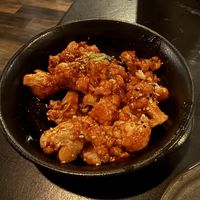 korean bbq cauliflower  at The Coffin Bar in Lancaster