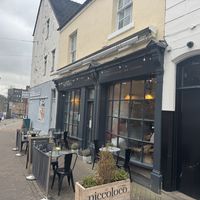 Exterior shot  at Caffe Piccoloco in Newcastle-under-lyme