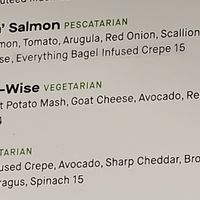 Options to vegan ize at Paris Creperie in Brookline