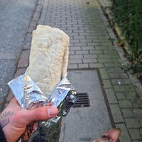 Vöner Dürüm at Blankeneser Imbiss in Hamburg