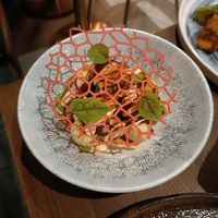 Dahi balls papdi at Nutmeg Indian street kitchen in Bristol