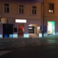 Be Kind from outside on the Iljca road at night. at BEKIND. in Zagreb