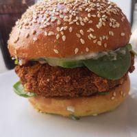 New wave burger at BEKIND. in Zagreb