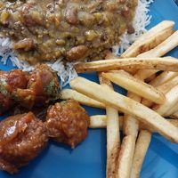 Basmati, Dal Makhani, Veg Manchurian, Masala Fries at Jaalsa in Springfield