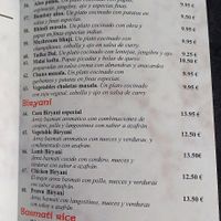  at Casa Tandoori Indian and Nepali resturant in Gran Canaria