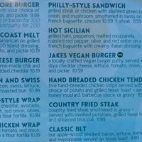 Vegan burger at Gailey's Breakfast Cafe in Springfield