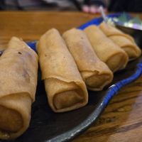 Vegan egg roll at The Kazoku in Longmont