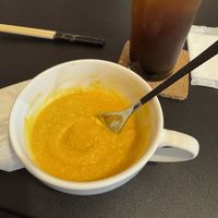 Pumpkin soup was delicious  at BIOLA -ビオラ  in Yamato