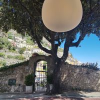 View from the terrace at Misaki in Positano