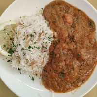 Mafè veg con riso at Moltivolti in Palermo