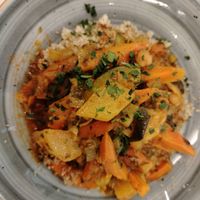 Cous cous di verdure e ceci at Moltivolti in Palermo