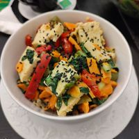 Curry with tofu and quinoa at The Salad Bar  in Salta