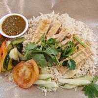 Chicken Rice at Red Apple - 紅蘋果素食 Marsiling in North Singapore