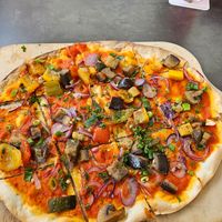 Flammkuchen at Brasserie ZUR SIM in Trier