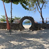 Just few meters to the ocean! 😁❤️😍  at Mario Hotel and Cafe in 