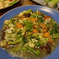 Delicious Cap Cay at Waroeng Bagoes in Ubud