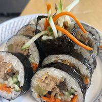 유부   at Dajeonghan Maeum Gimpab in Seoul