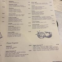 There vegan pizzas - the gourmet is amazing   at Vitale in Sitges