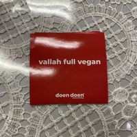Sticker   at doen doen® kebap in Berlin