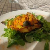 Vegetable pie at Ristorante Cà d'Otello in Tresivio