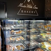 so many treats   at Made with Love Bakery in Southport