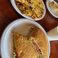 BLT and Pizza at Made with Love Bakery in Southport