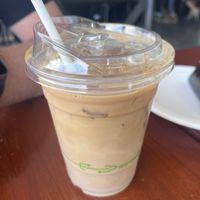 Iced lattee  at Made With Love Bakery in Southport