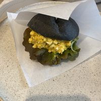 Egg sandwich  at Bardon Organic Cafe in Tokyo