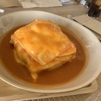 Vegetarian Francesinha  at Rïa Lounge Bar in Ovar