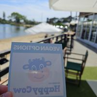 I gave them a sticker! 💜 at Rïa Lounge Bar in Ovar